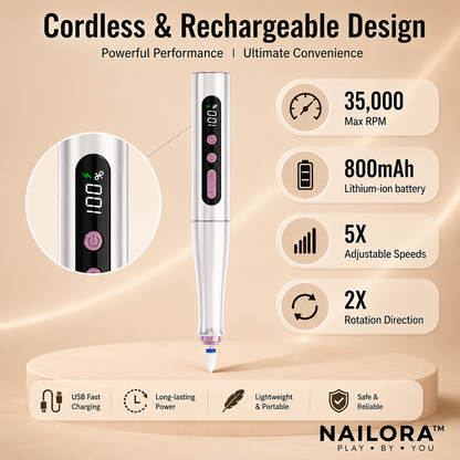 Nailora™ ProTouch Nail Drill