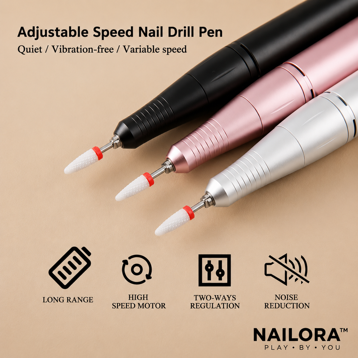 Nailora™ Professional Electric Nail Drill