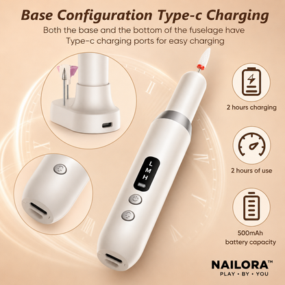 Nailora™ Precision Pro Nail Drill Kit