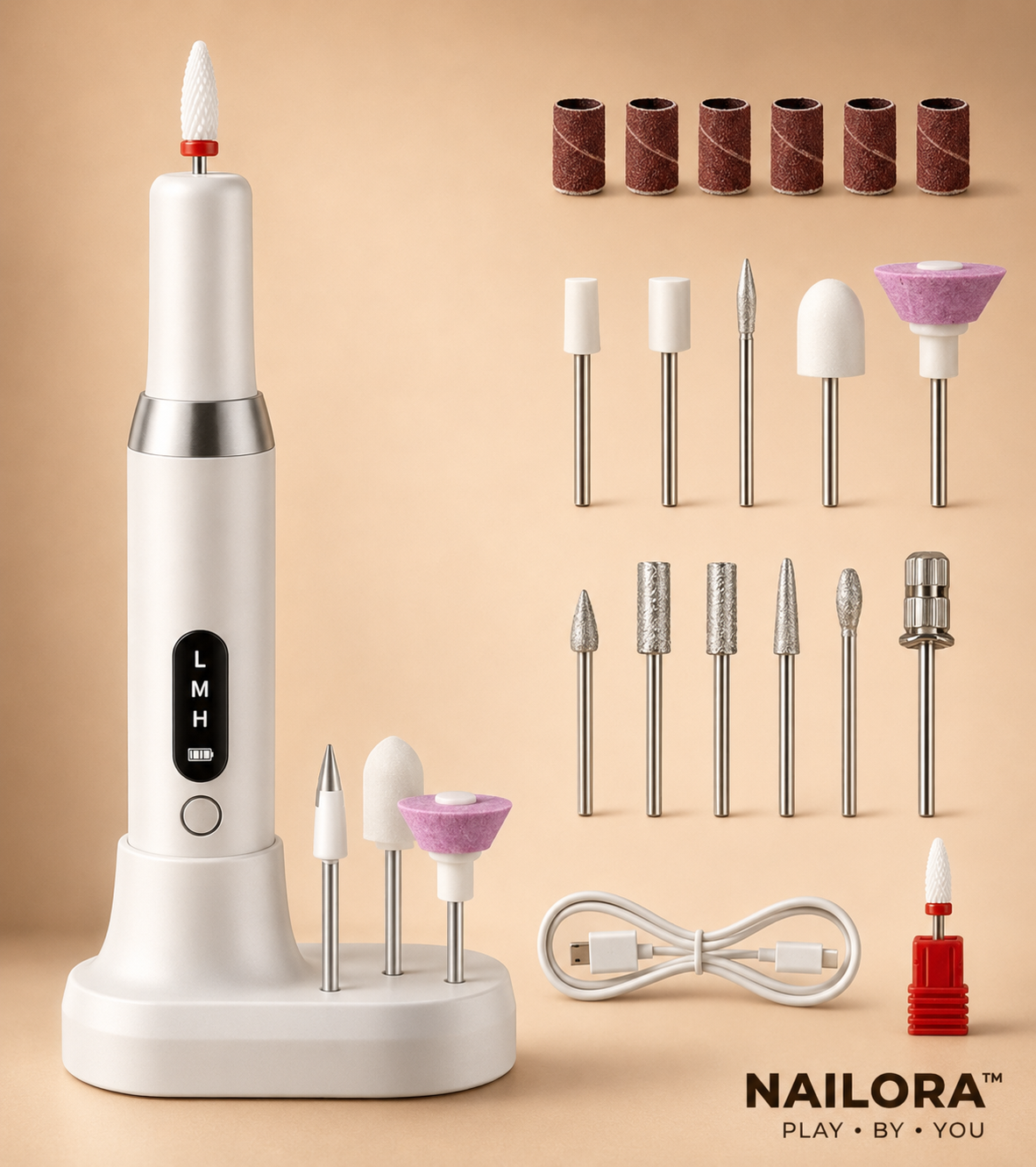 Nailora™ Precision Pro Nail Drill Kit